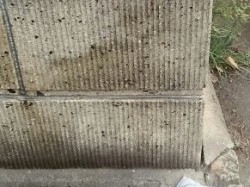 化粧ブロックの欠損修復